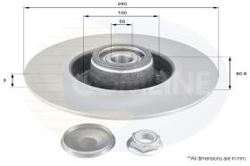 COMLI ADC3010 - COATED BRAKE DISC