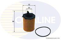 COMLI EOF265 - OIL FILTER - ELEMENT - SUPERSEDES EOF206, OX171/2D