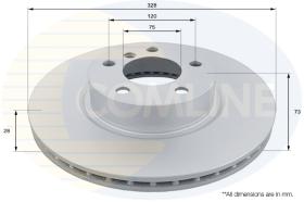 COMLI ADC1779V - COATED BRAKE DISC