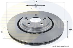 COMLI ADC2515V - BRAKE DISC