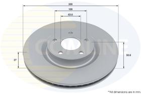 COMLI ADC5042V - COATED BRAKE DISC