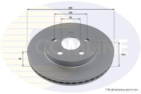 COMLI ADC5016V - COATED BRAKE DISC