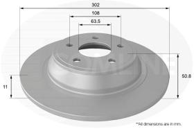 COMLI ADC1274 - COATED BRAKE DISC