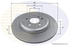 COMLI ADC5033VL - COATED BRAKE DISC