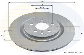 COMLI ADC2933V - COATED BRAKE DISC