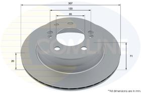 COMLI ADC4094V - COATED BRAKE DISC