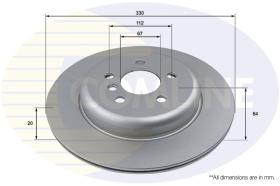 COMLI ADC5034VR - COATED BRAKE DISC