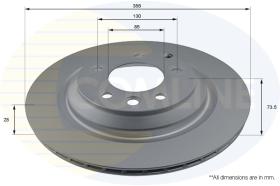 COMLI ADC2820V - COATED BRAKE DISC