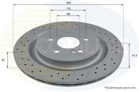 COMLI ADC2965V - COATED BRAKE DISC