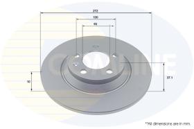 COMLI ADC2995 - COATED BRAKE DISC