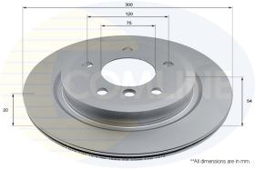 COMLI ADC2868V - COATED BRAKE DISC