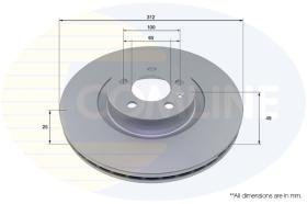 COMLI ADC2993V - COATED BRAKE DISC