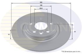 COMLI ADC2932 - COATED BRAKE DISC