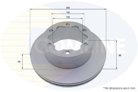 COMLI ADC2999V - COATED BRAKE DISC