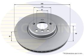 COMLI ADC5029VL - COATED BRAKE DISC