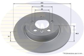 COMLI ADC4066 - COATED BRAKE DISC