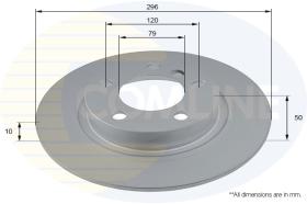 COMLI ADC2826 - COATED BRAKE DISC