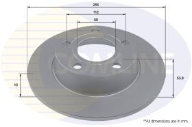 COMLI ADC4019 - COATED BRAKE DISC