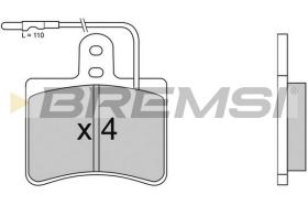 BREMS BP2086 - PASTILLA DE FRENO