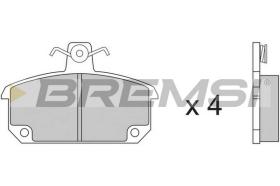 BREMS BP2153 - B. PADS RENAULT RENAULT 12 RENAULT RENAU