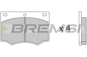 BREMS BP2169 - B. PADS FORD CAPRI FORD CORTINA FORD ESC