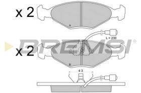 BREMS BP2177 - B. PADS TALBOT 1307 1510 TALBOT SOLARA