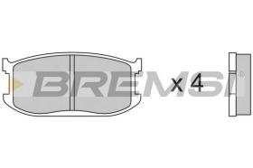 BREMS BP2191 - B. PADS MAZDA