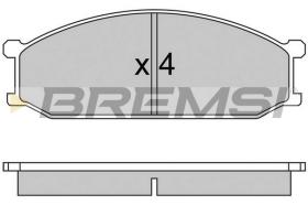 BREMS BP2233 - B. PADS MITSUBISHI L300