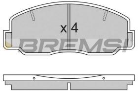 BREMS BP2305 - B. PADS TOYOTA LITEACE