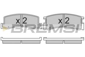 BREMS BP2309 - BRAKE PADS TOYOTA CELICA