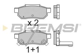 BREMS BP2397 - B. PADS HONDA, ACURA