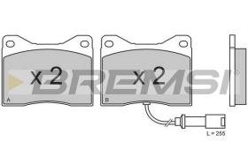 BREMS BP2460 - B. PADS FORD SIERRA COSWORTH FORD SIERRA