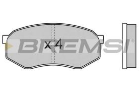 BREMS BP2476 - B. PADS MAZDA