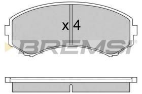 BREMS BP2577 - PASTILLA DE FRENO