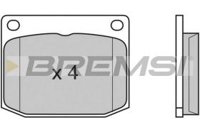 BREMS BP2594 - B. PADS VW