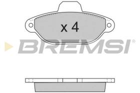 BREMS BP2600 - B. PADS FIAT 500 FIAT PANDA FIAT PUNTO