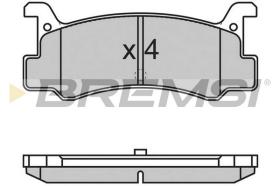 BREMS BP2602 - B. PADS MAZDA, DAIHATSU