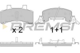 BREMS BP2784 - PASTILLA DE FRENO