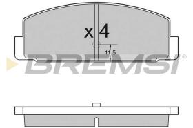 BREMS BP2954 - B. PADS MAZDA 323