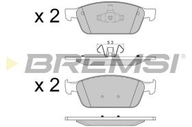 BREMS BP3594 - PASTILLA DE FRENO