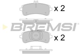 BREMS BP3774 - B. PADS MERCEDES-BENZ