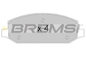 BREMS BP3873 - B. PADS CHEVROLET