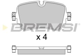 BREMS BP3878 - B. PADS VW, AUDI