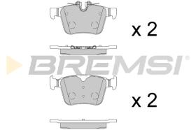 BREMS BP3885 - B. PADS JAGUAR