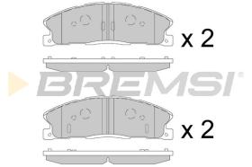 BREMS BP3886 - B. PADS FORD USA