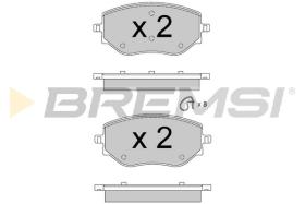 BREMS BP3889 - B. PADS RENAULT, NISSAN, DACIA