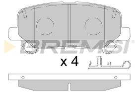 BREMS BP3890 - B. PADS HONDA