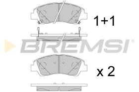 BREMS BP3893 - B. PADS HYUNDAI