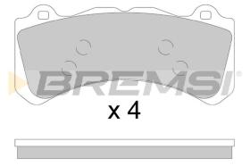 BREMS BP3896 - B. PADS VOLVO