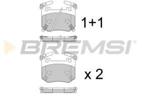 BREMS BP3897 - B. PADS GENESIS